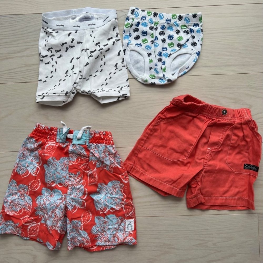 Baby Boy Swim Shorts and Underwear ( Varies 6-18  months )